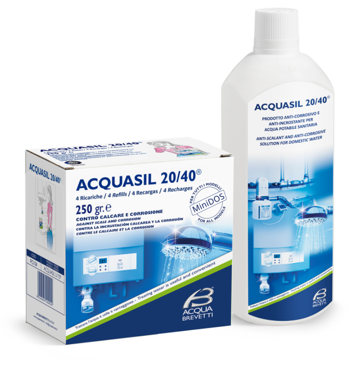 Acquasil 20/40-RICARICA 1LT Dosatore Anticalcare - Brignoli Store