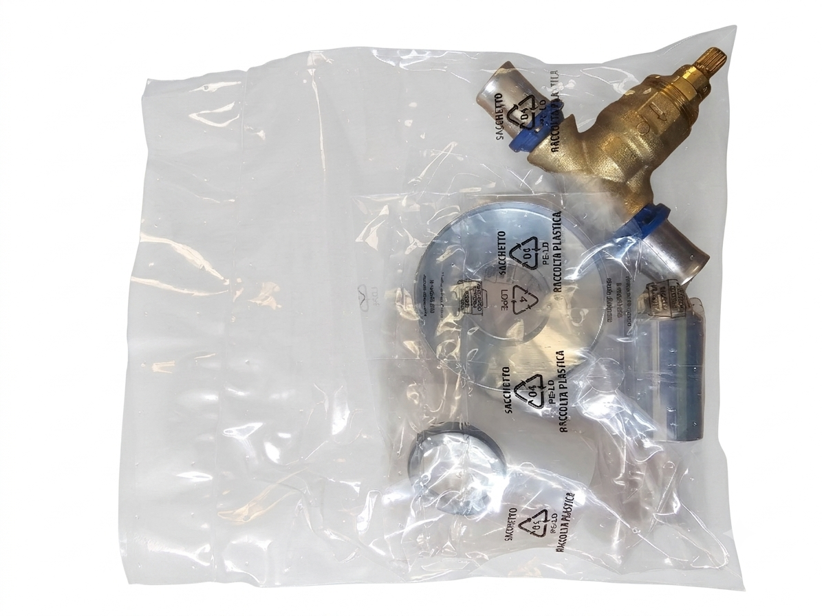 Rubinetto Incasso a Pressare per Tubo Multistrato 1/2×16