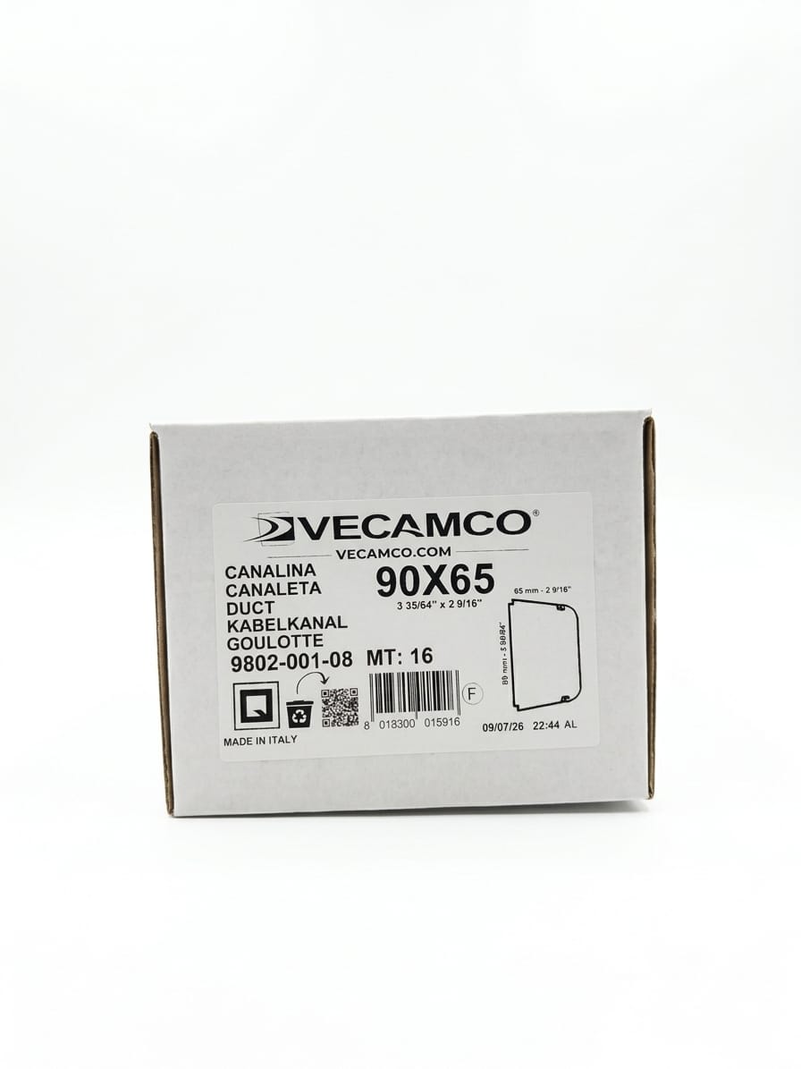 Canalina Vecamco – 90x65 mm (16 mt)