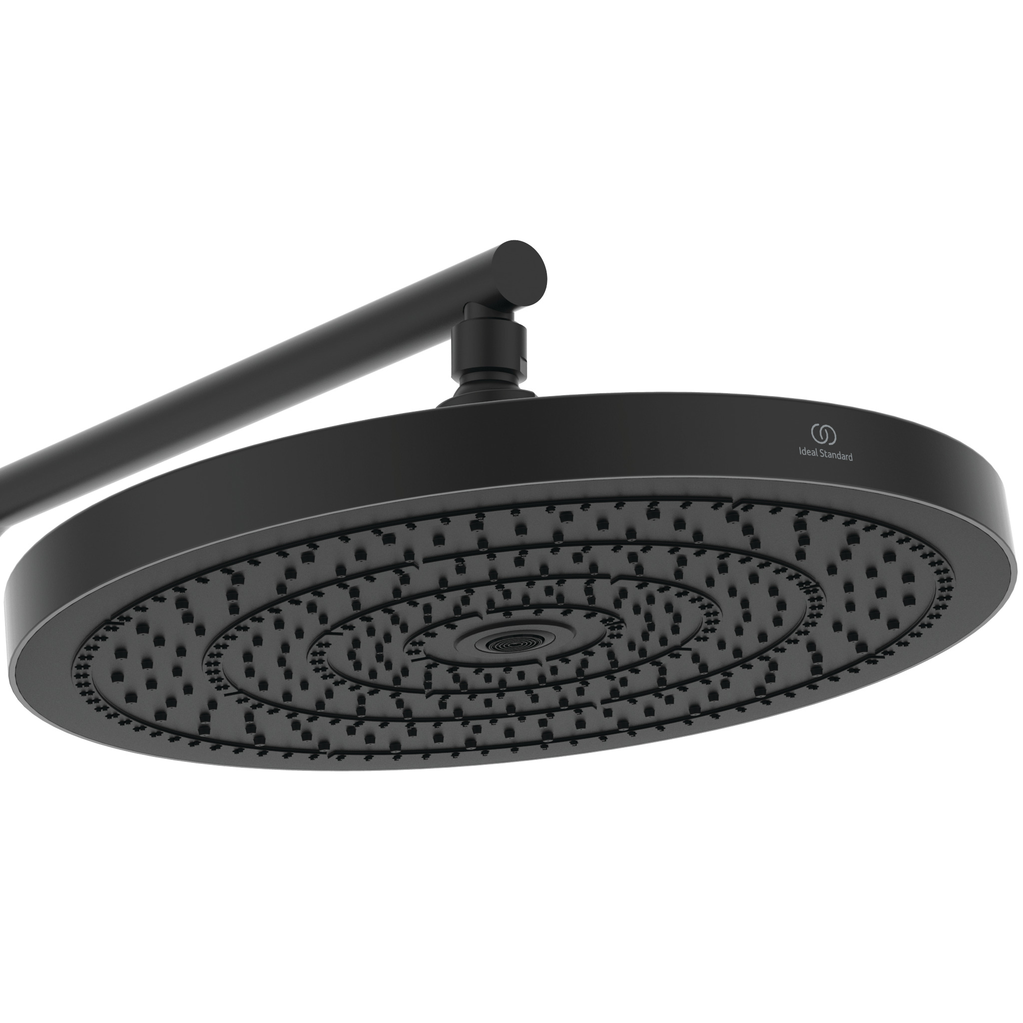 Colonna doccia termostatica Ideal Standard Ceratherm T125+ A7689XG nero seta soffione 30 cm
