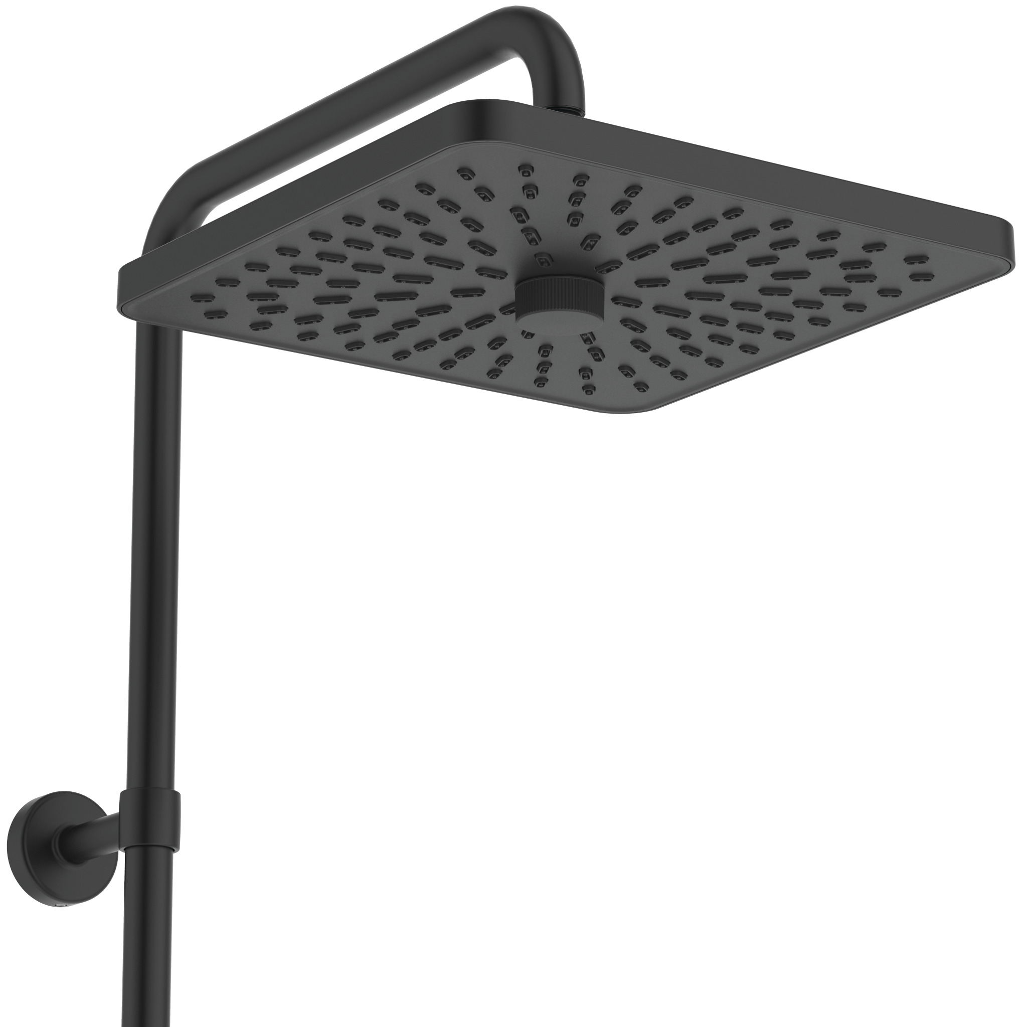 Colonna doccia termostatica Ideal Standard Ceratherm T25+ A8532XG nero seta versione ECO