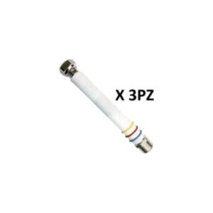 Kit Flessibili 3 pz Acqua/Gas 1/2 per Scaldabagno a Gas