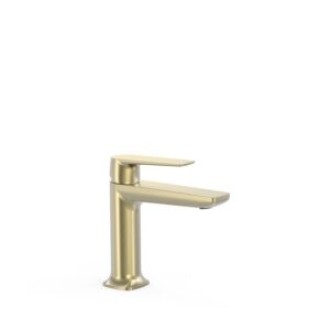 Miscelatore lavabo Tres Loft 22210301CA in finitura Cava dorato PBT®