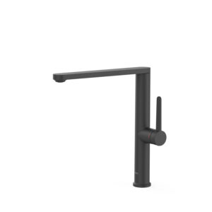 Miscelatore monocomando cucina Tres Kitchens 23044002NM in finitura Nero opaco