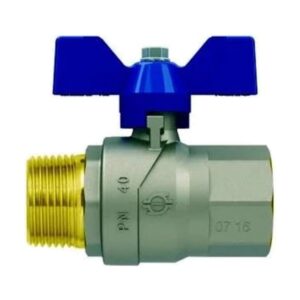 Valvola a sfera con Farfalla MF 1/2 chiusura acqua FIV